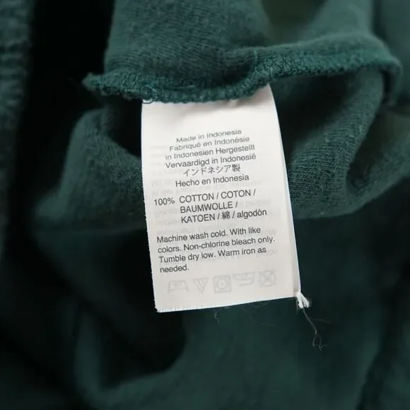 Madewell Green Texture & Thread Wrap Top Womens Sz XXS - Picture 4 of 6